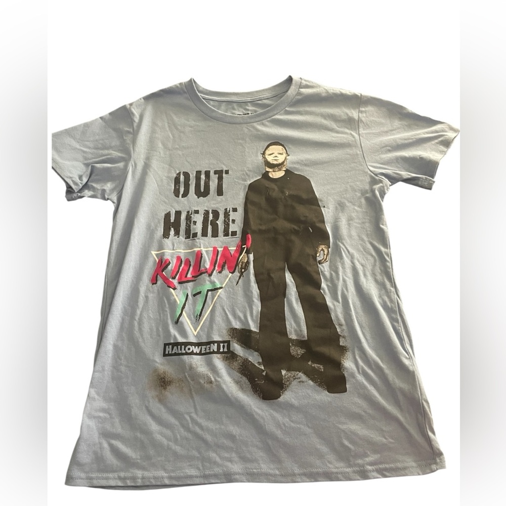 Freeze Halloween II Graphic Tee - Baby Blue